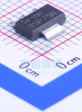 功率电子开关 BSP75N SOT-223 全新原装进口