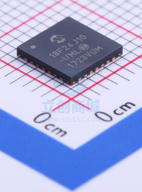 单片机(MCU/MPU/SOC) PIC18F24J10T-I/ML QFN-28 MIC 全新原装进
