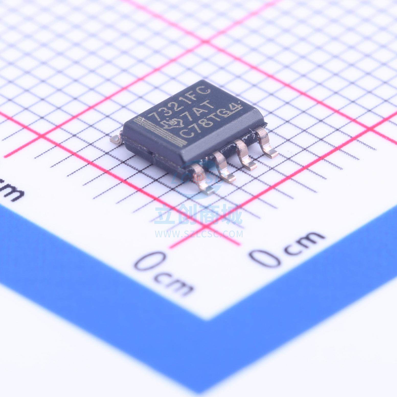 数字隔离器 ISO7321FCDR SOIC-8_150mil TI 全新原装进口
