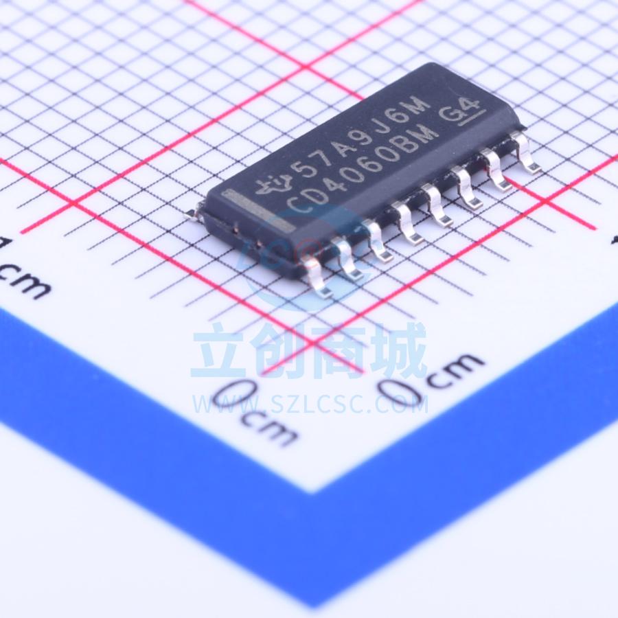 计数器/分频器 CD4060BM96 SOIC-16_150mil TI 全新原装进口