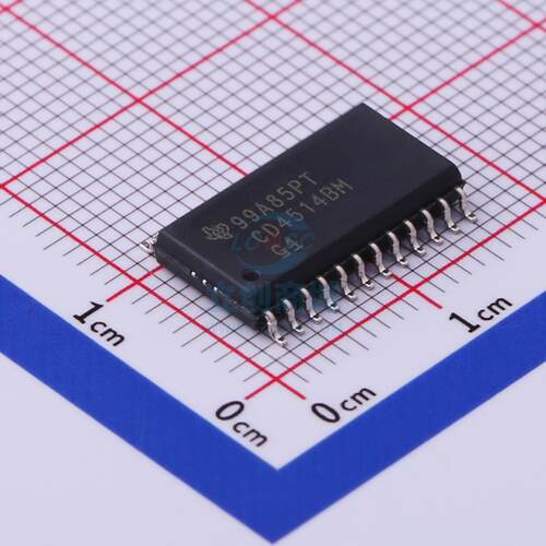 电源芯片 CD4514BM96 SOIC-24 TI 全新原装进口