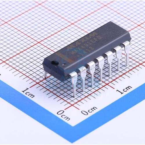 RS-485/RS-422芯片 MAX491EPD+ DIP-14 MAXIM 全新原装进口