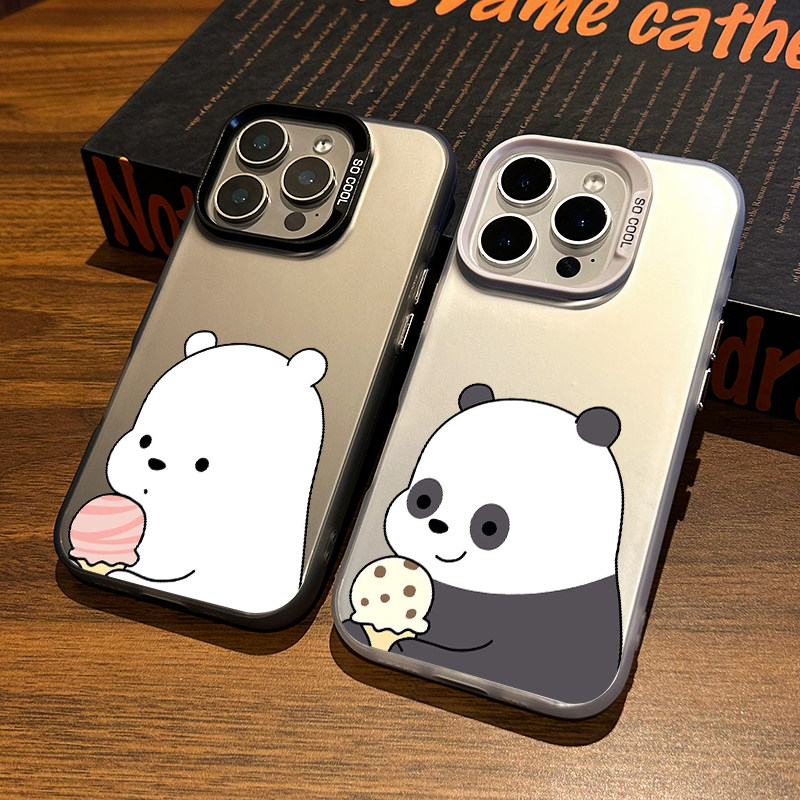 咱们裸熊适用iphone17手机壳苹果16promax小米15情侣pura80华为mate70全包荣耀x50卡通oppo