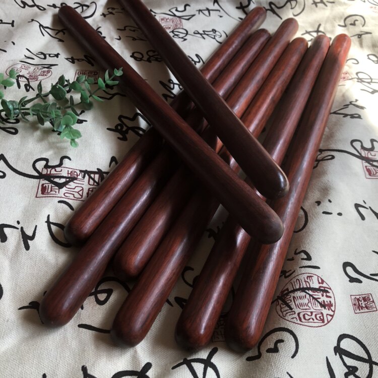 紫檀木武术长棍实木防身短棍子气功太极鞭杆魔杖健身棍齐眉棍按摩