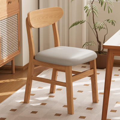 【100%进口实木】榫卯一体餐桌椅