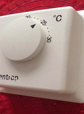 水采暖地暖房间温控器TH2107B机械式面板开关室内控制器 OVENTROP