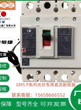 北京人民光伏专用直流断路器GM5-125P-250P 630P 800P 1250P 正品