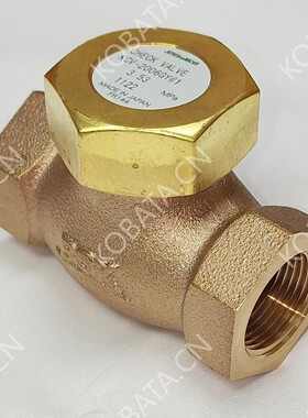 止回阀 日本鹭宫单向阀 CHECK VALVE KCV-2006GY@1 FR144