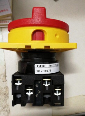 EATON MOELLER穆勒隔离开关T0-2-15679/EA/SVB 前部固定正品现货