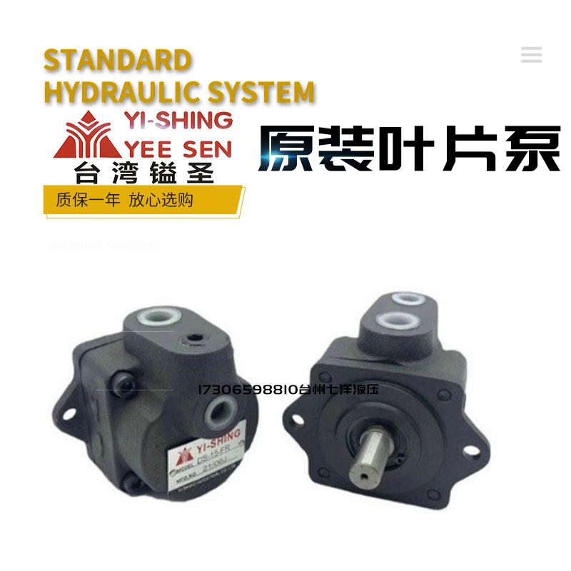 台湾YI-SHING原装镒圣液压泵定量叶片泵DS-11/12/13/14-FR DS-14P