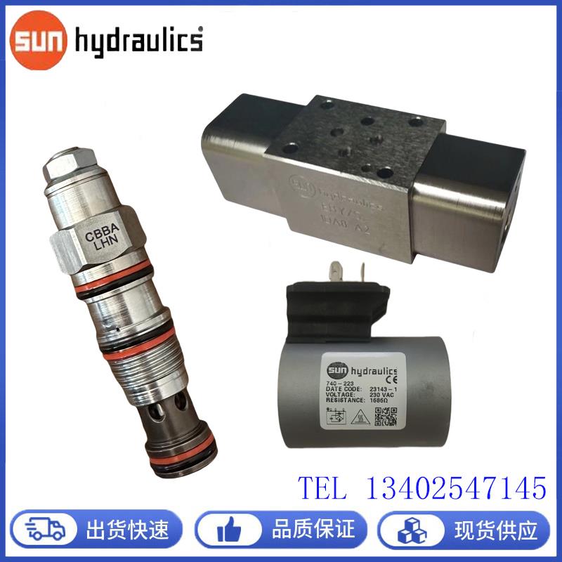 美国SUN电磁阀DTDF MCN 224二通方向阀DTDF-MHN DTDA CKCB CBCA