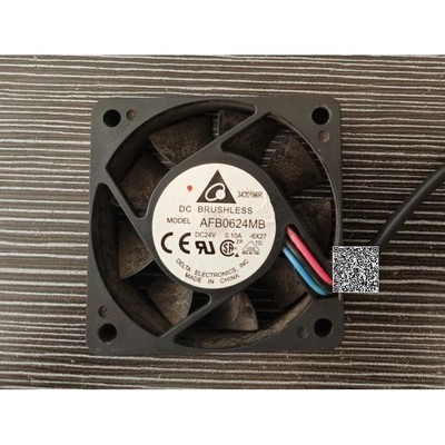 AFB0624MB 安川5系驱动器散热风扇24V 0.10A 6015 6cm 原装台达