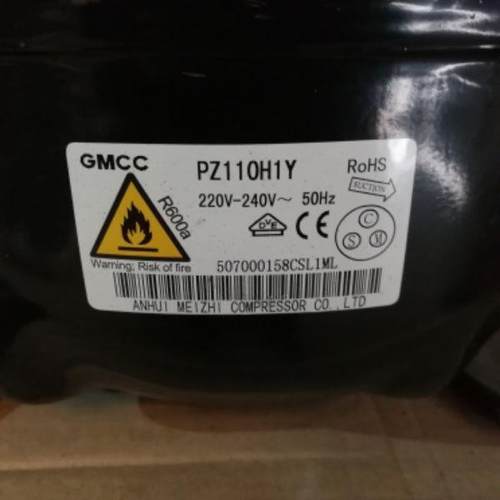 GMCC全新美芝PZ110H1Y PZ120H1Y PZ120H1A 冰箱冰柜R600a压缩机。