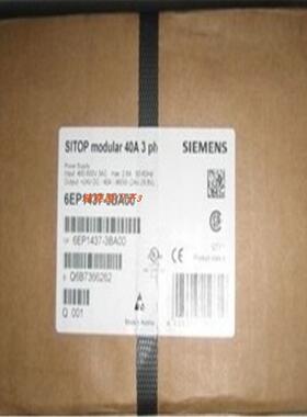 6EP1437-2BA20全新SITOP电源PSU300S 40A6EP1334-2BA20
