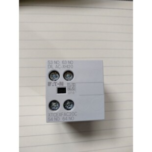 全新伊顿穆勒接触器 辅助触点 EATON DILAC-XHI20 开关