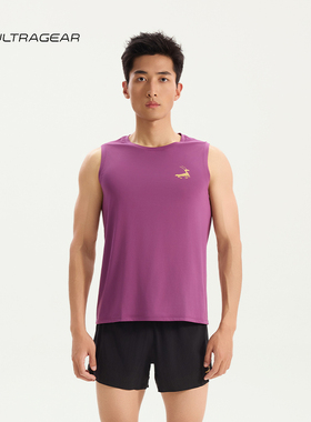 64g轻量爽滑速干背心马拉松无袖跑步T恤男 | 优极UltraGear