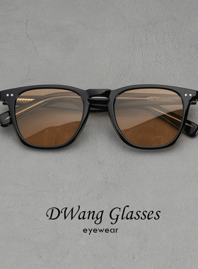 美式粗框偏光太阳镜防紫外线