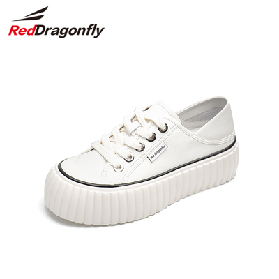 红蜻蜓厚底学生运动板鞋