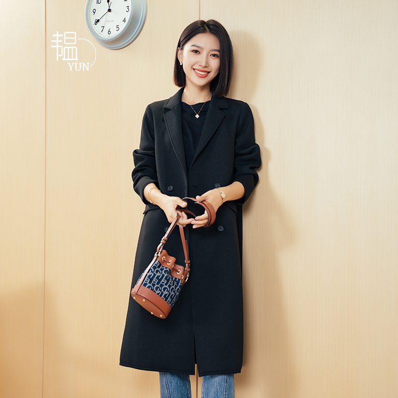 韫中长款日系休闲阔型外套