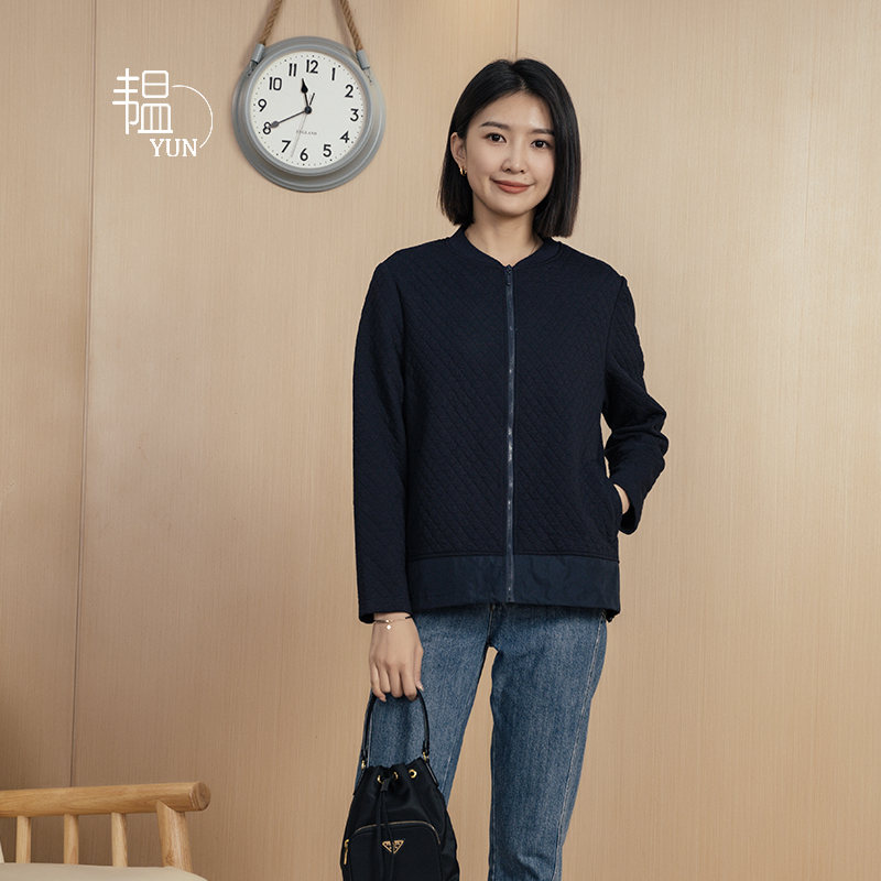 韫通勤短款棉经典外套休闲