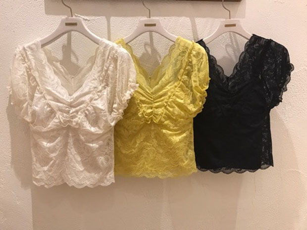 vivi日系雜志款s家v領蕾絲抹胸裹胸短款小吊帶背心女