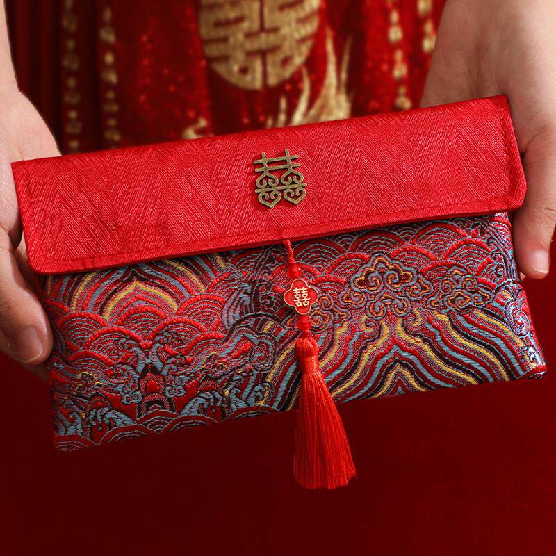 改口红包结婚专用2024封新款父母改口费敬茶一对大万元布艺红包袋,节庆用品/礼品,红包/利是封,淘宝优惠券,粉丝福利购,淘宝优惠卷