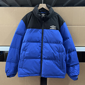 Umbro茵宝男子时尚 正品 包邮 立领保暖加厚运动羽绒服面包服潮上衣