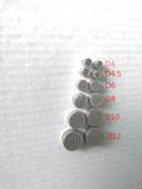 EPS泡沫消失模模具配件铝排气塞透气塞气眼4至12㎜