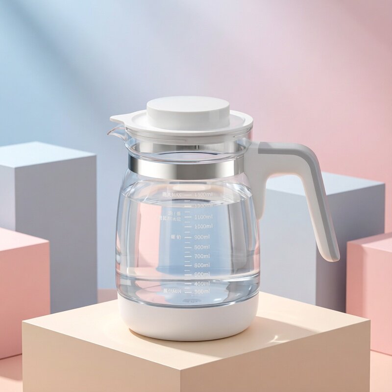 恒温调奶器玻璃水壶配件适用孕贝+波咯咯苏泊尔美的101