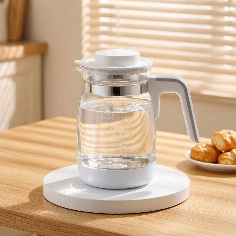 适用小壮熊全安堂调奶器玻璃水壶配件可优比波咯咯长虹苏泊尔