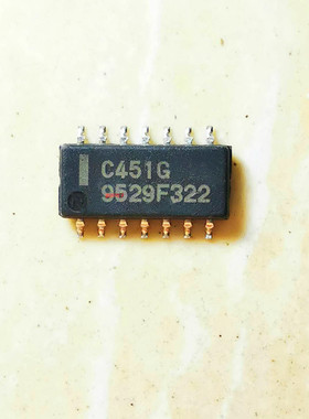 四运算放大器UPC451G C451G 原装拆机可直拍 SOP-14封装