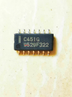 四运算放大器UPC451G C451G 原装拆机可直拍 SOP-14封装