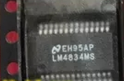 集成IC电路芯片LM4834MS  LM4834  SSOP原装拆机质量保证现货