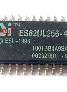 集成IC电路芯片ES62UL256-45SC  ES62UL256 SOP28原装拆机
