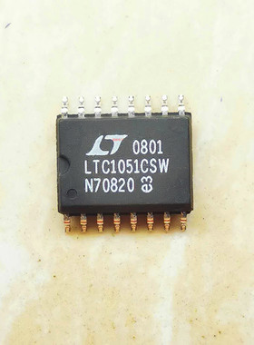 集成IC电路芯片LTC1051CSW LTC1051 SOP16原装拆机质量保证