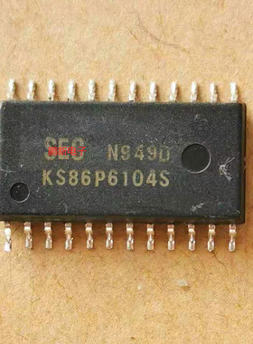 集成IC电路芯片KS86P6104S   KS86P6104  SOP24原装拆机质量保证
