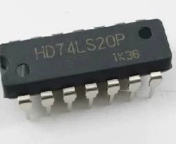 HD74LS20P 74LS20 双路4输入正与非门