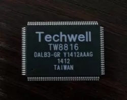 集成电路芯片TW8816 DALB3-GR 液晶屏驱动IC原装拆机质量保证QFP