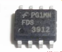 FDS3912 SOP8 双N沟道 场效应MOS管 3A100V 3912