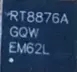 集成IC电路芯片RT8876A RT8876AGQW QFN原装拆机质量保证