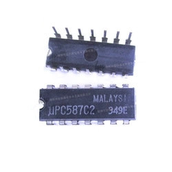 集成IC电路芯片UPC587C2  UPC587  DIP原装拆机质量保证