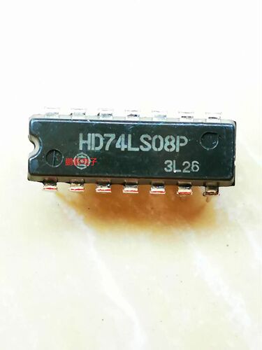 集成IC电路芯片HD74LS08 SN74LS08 74LS08 LS08 DIP原装拆机