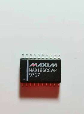 集成IC电路芯片MAX186CCWP  MAX186ACWP  MAX186原装拆机质量保证
