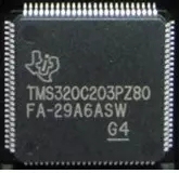 TMS320C203 TMS320C203PZ80 QFP100封装 数字信号处理芯片