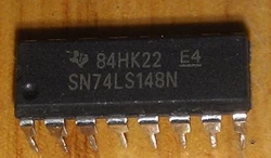 集成IC电路芯片SN74LS148N   SN74LS148  DIP原装拆机质量保证