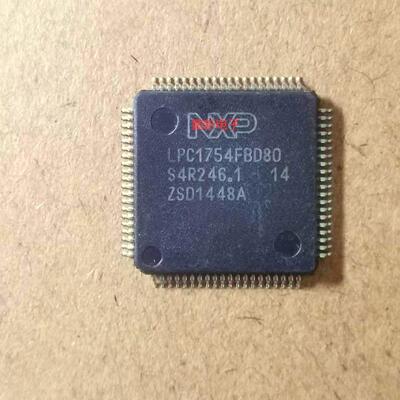 LPC1754FBD80   LQFP80 100MHz 32位微控制器