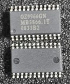 OZ9966GN 液晶背光驱动控制IC芯片 电源集成电路配件原装拆机