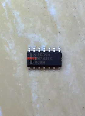 集成IC电路芯片DM74ALS00AM  DM74ALS00  74ALS00  SOP14  3.9MM