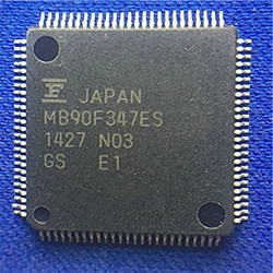 集成IC电路芯片MB90F347ES  MB90F347  QFP原装拆机质量保证
