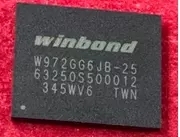 集成IC电路芯片 W972GG6JB-25 (128Mx16) DDR2 256MB颗粒 BGA84